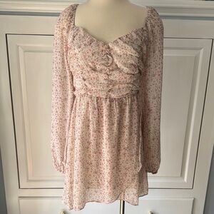 Altar’d State Floral Long Sleeve Dress